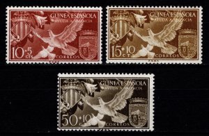 Spanish Guinea 1958 Aid for Valencia, Set [Unused]