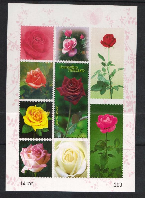 Roses of Thailand  9 var..mnh