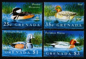 1995 Grenada 2872-2875 Birds / Ducks 7,00 €