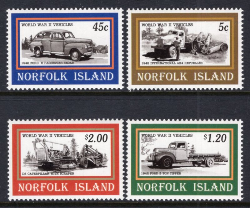 Norfolk Island 581-584 MNH VF