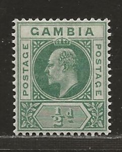 GAMBIA SC# 28  FVF/MOG