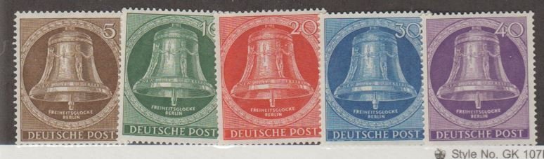 Germany Scott #9N94-9N98 Stamps - Mint Set