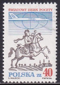 Poland 1986 Sc 2759 World Post Day Stamp Used