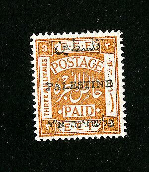 Palestine Stamps # 17a XF OG LH Scott Value $62.50