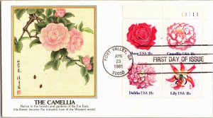 United States, Georgia, United States First Day Cover, Flowers