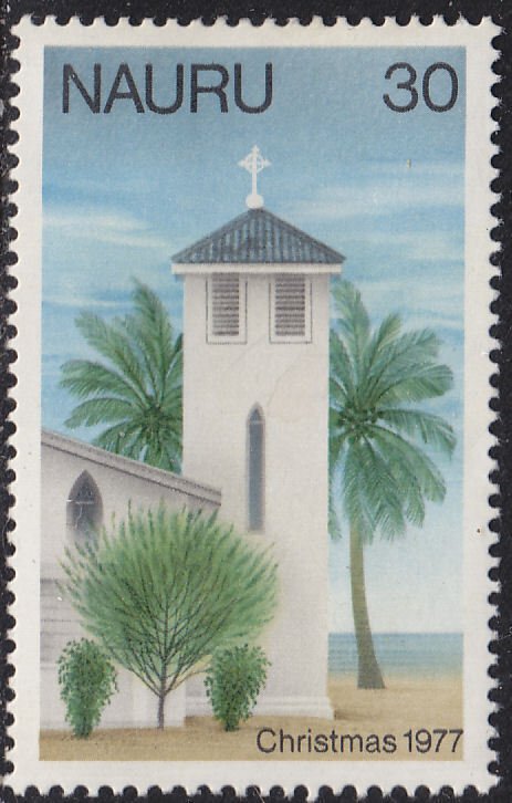 Nauru 158 catholic church 1977