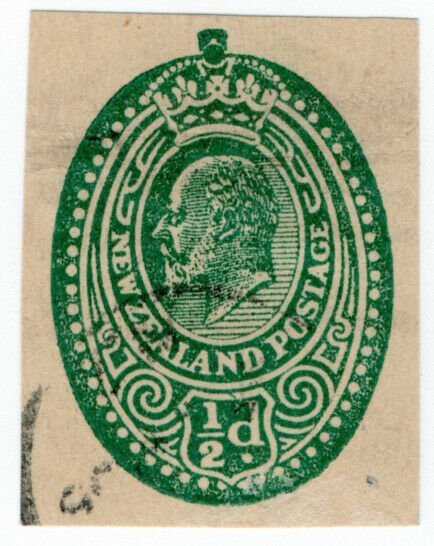 (I.B) New Zealand Postal : Postal Die ½d