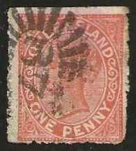 Queensland 90, used. perf 12.5, redrawn.  1890.  (A833)