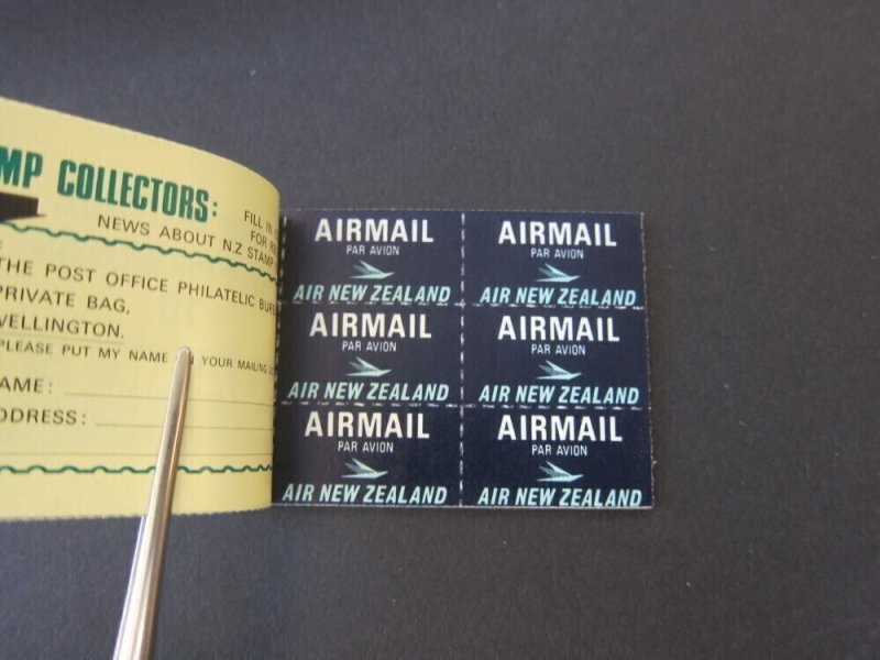 New Zealand 1971 439a,442a,443b Booklet