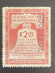 US Stamps-SC# RV13  - Unused  - SCV $45.00 