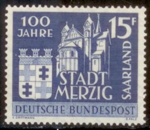 Saar 1957 SC# 285 MNH-OG CH4