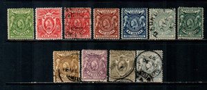 British East Africa #72//83a Part Set  M&U  CV $152.00