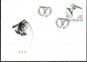 Czech Rep. Olympic Winter Games Salt Lake City FDC / 2002