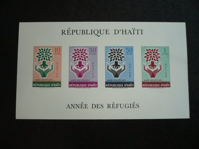 Stamps - Haiti - Scott#C152a - Mint Never Hinged Souvenir Sheet Imperf