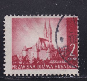 Croatia 35 Zagreb Cathedral 1941