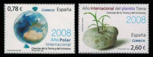 Spain Scott 3546-3547 Mint never hinged.