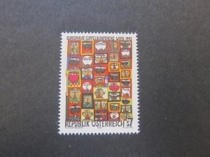 Austria 1993 Sc 1629 set MNH