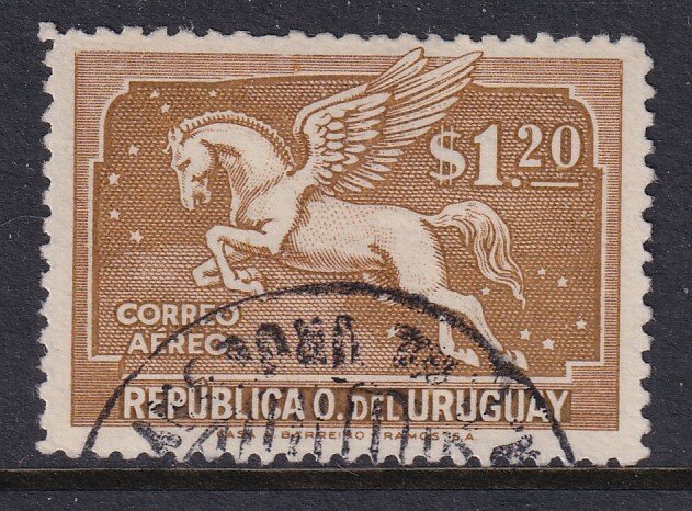 Uruguay C76 Pegasus Used VF