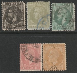 Romania 66-69,72 from set used