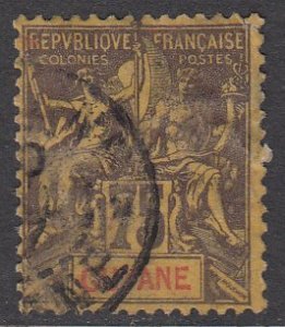 French Guiana 48 Used CV $27.50