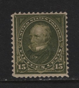 284 F-VF OG mint never hinged with nice color cv $ 475 ! see pic !