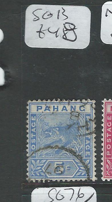 MALAYA PAHANG (P2907B) 5C TIGER SG13  VFU