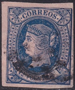 Philippines 1864 Sc 23 used