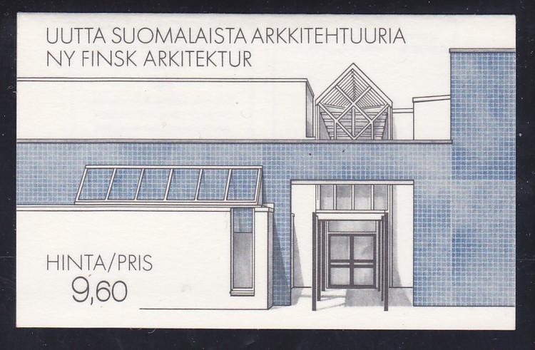 Finland 737 MNH 1986 National Construction Year Complete Booklet (2 Scans)