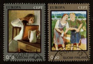 Finland #572-573 used