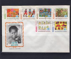 Mozambique 1979 Sc#631/636 International Year Child (ICY) Set (6) FDC