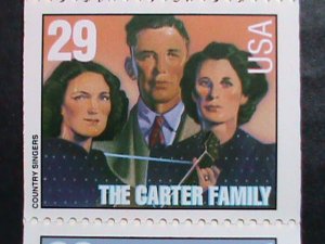 ​UNITED STATES-1993 SC# 2271-4 AMERICAN MUSIC MNH BOOKLET OF 4 STAMP VERY FINE