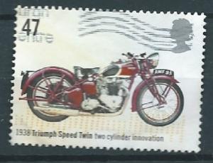 GROSBRITANNIEN GRANDE BRETAGNE GB 2005 British Motorcycles  47p SG 2551 SC 22...