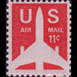 U.S.A. 1971 - Scott# C78 Jet Airliner 11c NH