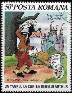 1985 Romania   Disney Characters  SC# 3331  Used