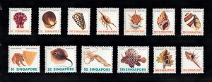 Singapore Scott #263-275 MNH