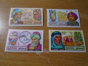 Qatar  #  232-34 / 236  MNH