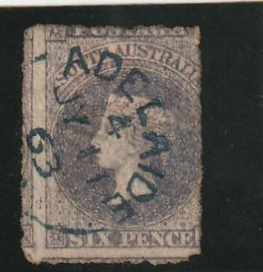 South Australia  Scott#  20f  Used