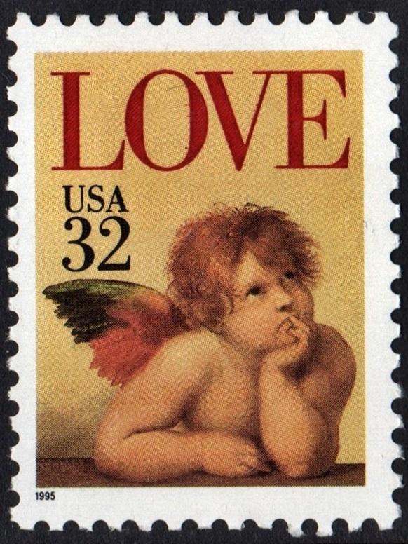 SC#2957 32¢ LOVE Single (1995) MNH