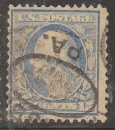 U.S. Scott #340 Washington Stamp - Used Single