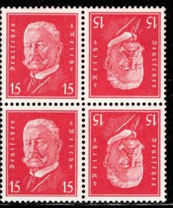 Germany Scott # 374a, mint nh, pair, tete beche, Mi# K14