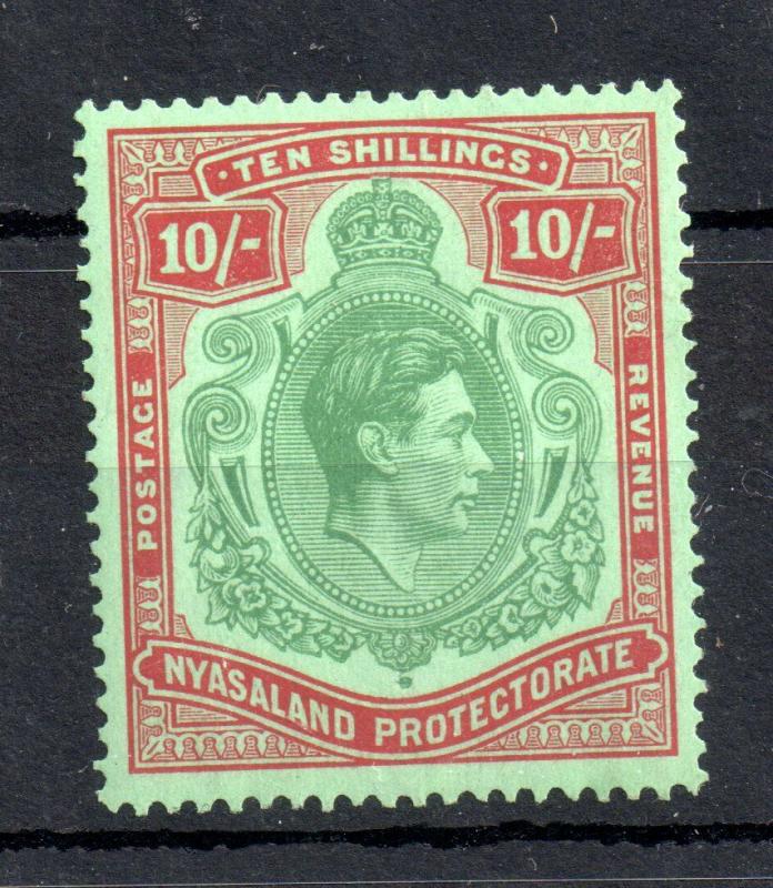 Bermuda KGVI 1938-53 10/- mint LHM Perf 14 WS13641