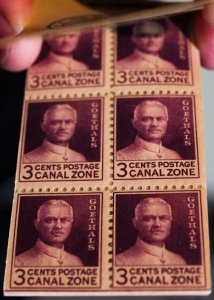 Canal Zone Stamps # 17a MNH Unexploded Complete Booklet Scott Value $60.00