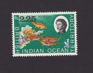 British Indian Ocean Territory 30 VF MNH Fish