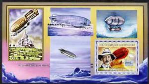 Guinea - Conakry 2006 Airships perf s/sheet #1 containing...
