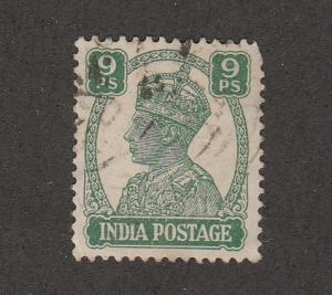 1926 - 1949 India Collection of One Unused Stamp and 19 Used Stamps