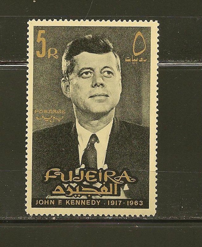 Fujeira 37 John F Kennedy 1965 MNH