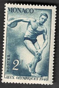 Monaco, Scott # 206, MNH, 2019 CV = $ 1.25, Lot 260015-01