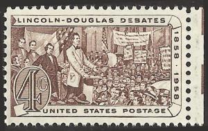 # 1115 MINT NEVER HINGED ABRAHAM LINCOLN