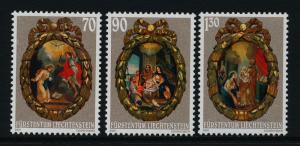 Liechtenstein 1220-2 MNH Christmas, Art, Medallions