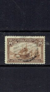 CANADA - 1908 - TWENTY CENT QUEBEC TERCENTENARY - SCOTT 103 - USED - SEE NOTE